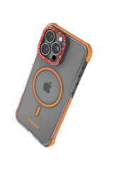 MICRODIA CRYSTAL GEAR™ High Transparency Protective iPhone Case - Orange
